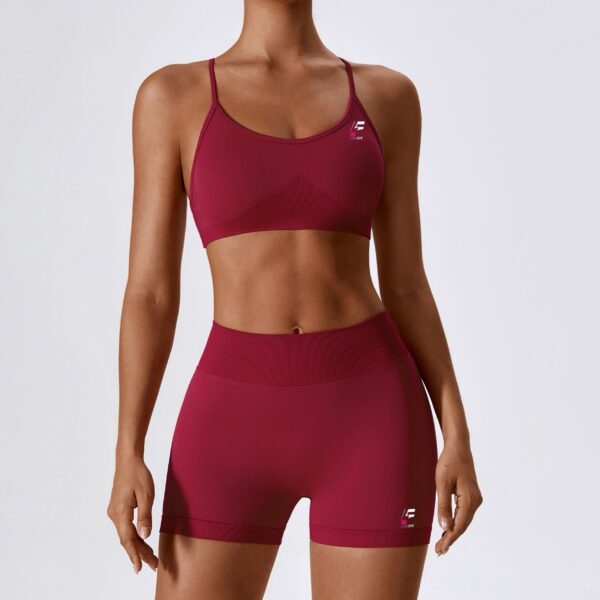 Ensemble short dos croisé – Image 2